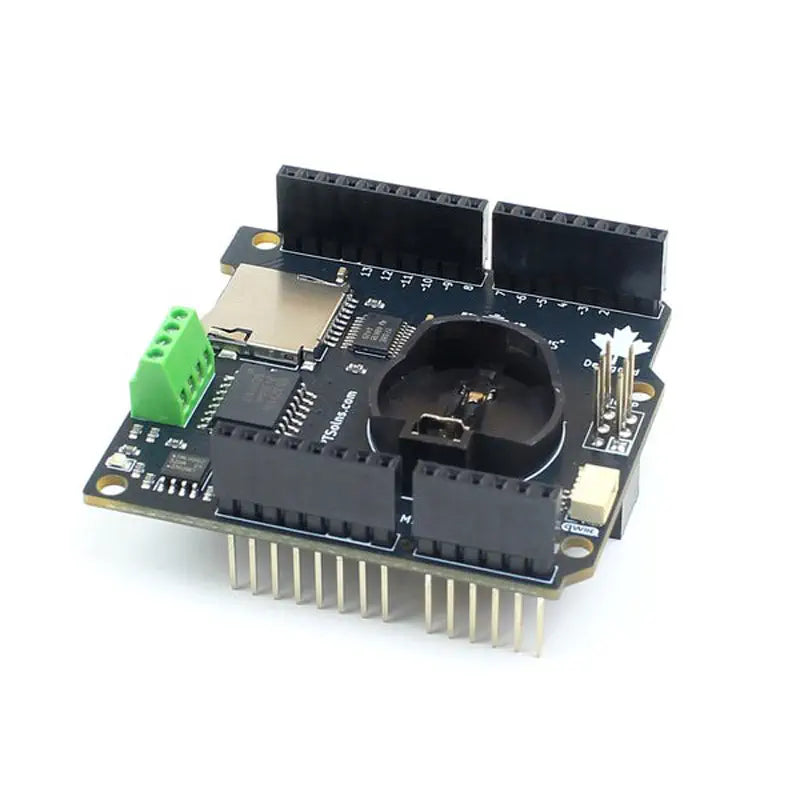 PTSolns RTC MicroSD Data Logging Shield for Uno (Arduino Compatible)