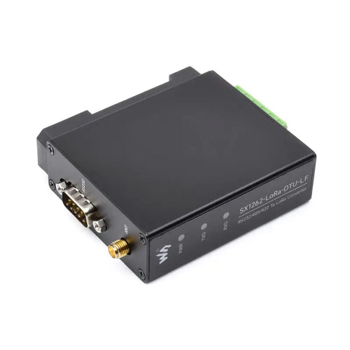 Waveshare Rail-mount SX1262 LoRa Data Transfer Unit, RS232/RS485/RS422, LF (US)