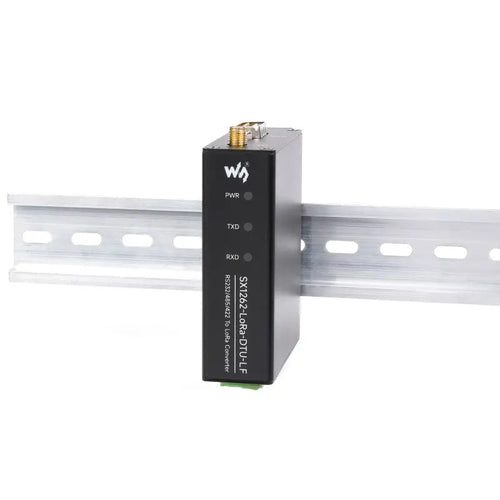 Waveshare Rail-mount SX1262 LoRa Data Transfer Unit, RS232/RS485/RS422, LF (US)