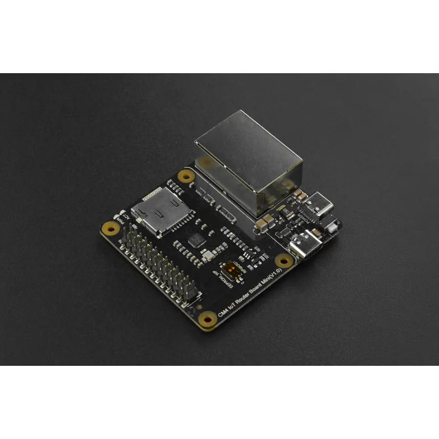 Raspberry Pi CM4 IoT Router Carrier Board Mini w/ Case, Power Supply & Cable (US Standard)