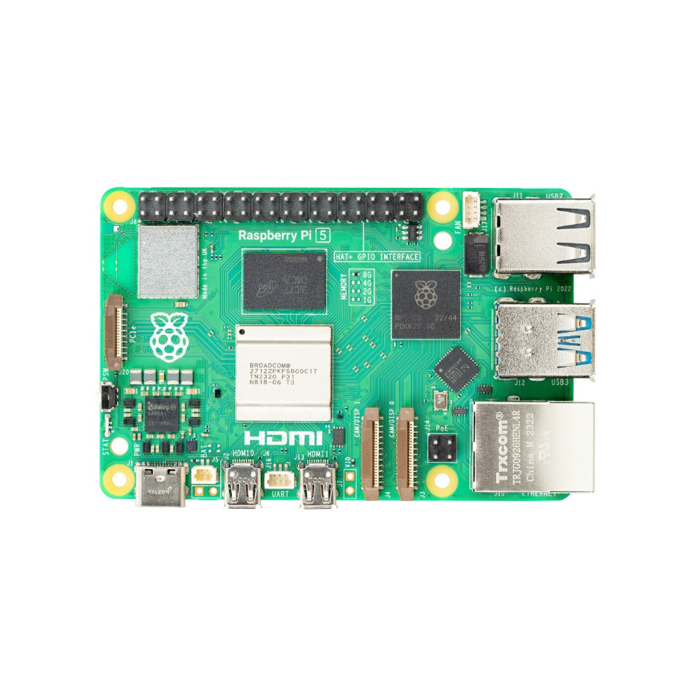 Raspberry Pi 5 8GB Single Board Computer - RobotShop