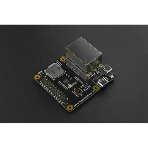 Raspberry Pi Compute Module 4 IoT Router Carrier Board Mini w/ Metal Cooling Case