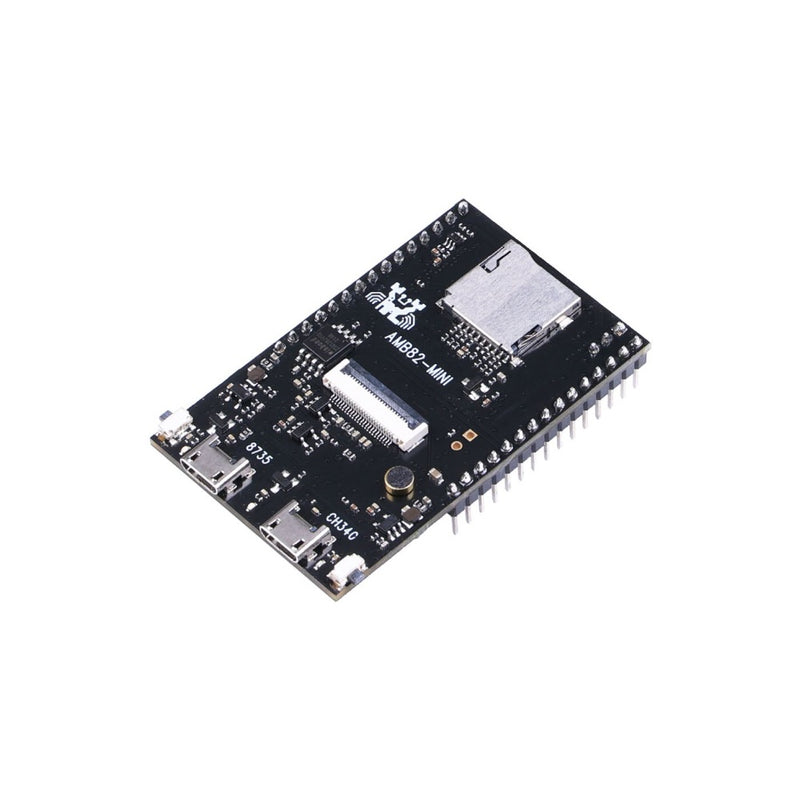 Realtek AMB82-Mini IoT AI Camera, Arduino Dev, 1080p Sensor, Multiple IO