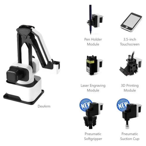 Rotrics DexArm New Luxury Edition All-In-One Robotic Arm