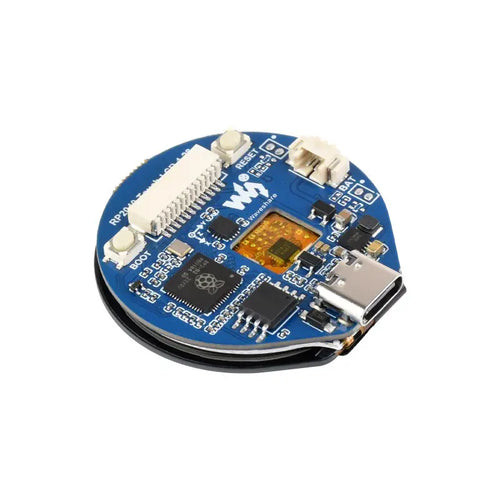 Waveshare RP2040 DevBoard w/ 1.28inch Round Touch LCD, Accelerometer & Gyroscope