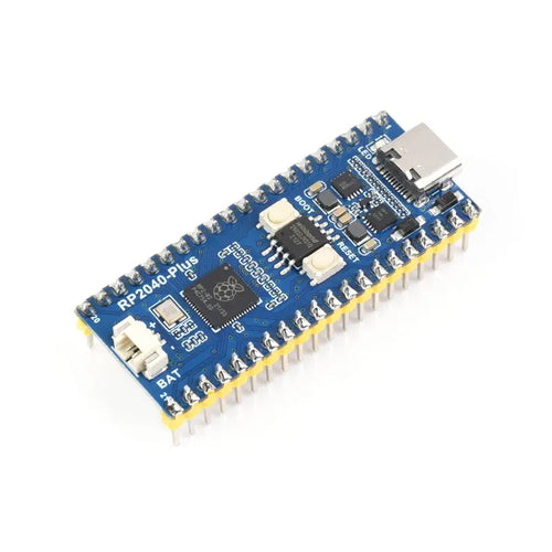 Waveshare RP2040-Plus, MCU Board w/ Header, 16MB