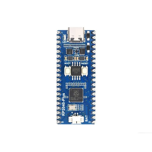 Waveshare RP2040-Plus, MCU Board w/ Header, 16MB