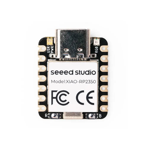 Seeed Studio XIAO RP2350, MicroPython-Ready, 19 GPIO, Arm Cortex-M33 & Hazard3 RISC-V