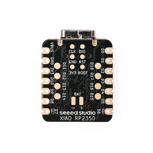 Seeed Studio XIAO RP2350, MicroPython-Ready, 19 GPIO, Arm Cortex-M33 & Hazard3 RISC-V