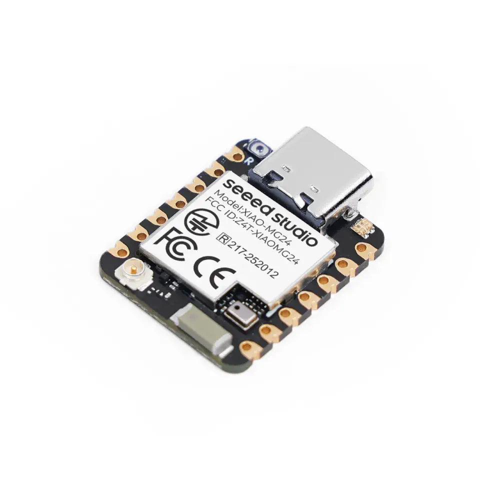 Seeed Studio XIAO MG24 Sense, 2x 7-Pin Header, unsoldered