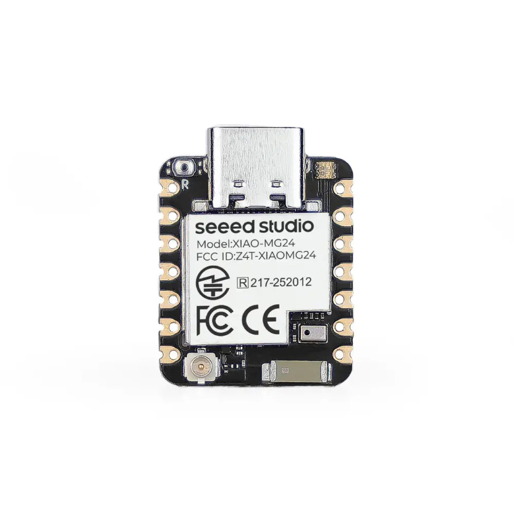 Seeed Studio XIAO MG24 Sense, 2x 7-Pin Header, unsoldered