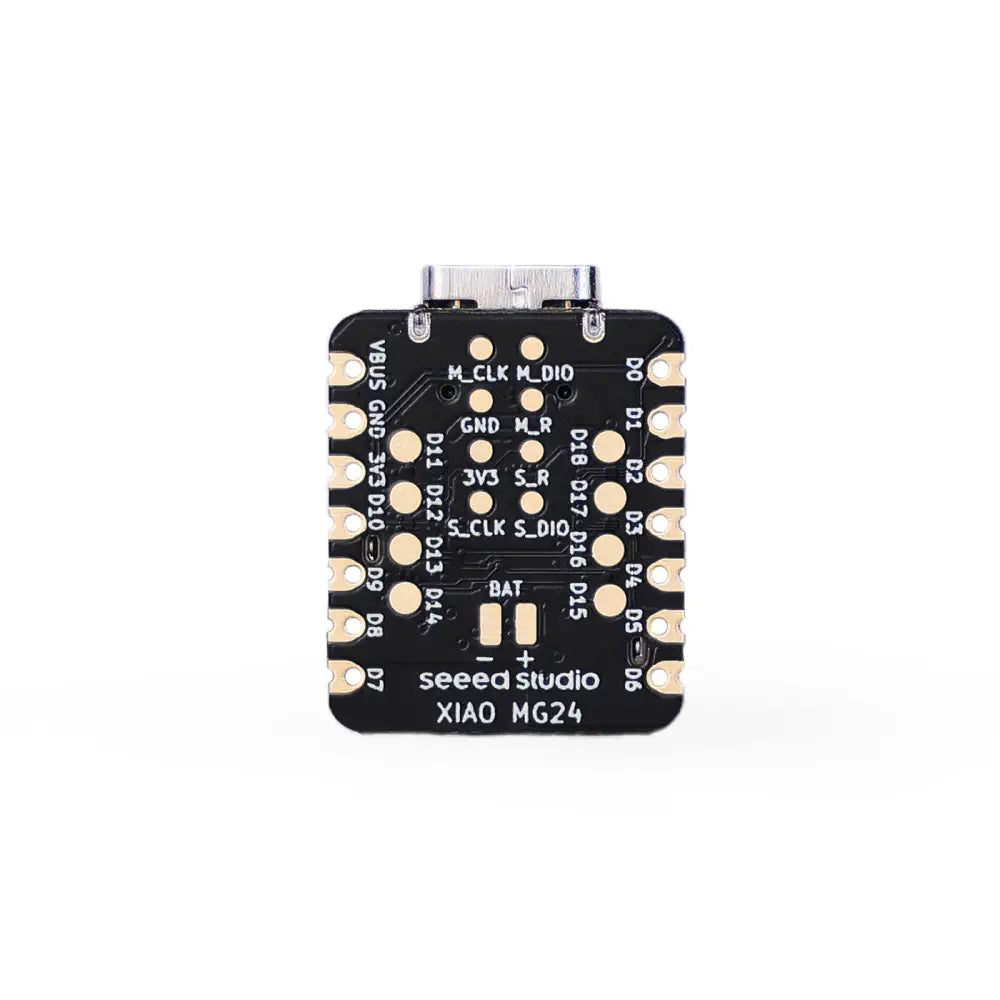 Seeed Studio XIAO MG24 Sense, 2x 7-Pin Header, unsoldered
