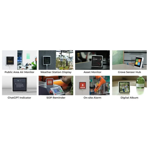 Sensecap Indicator D1L, 4-In Touch Screen Iot Dev Platform Powered by ESP32S3/RP2040