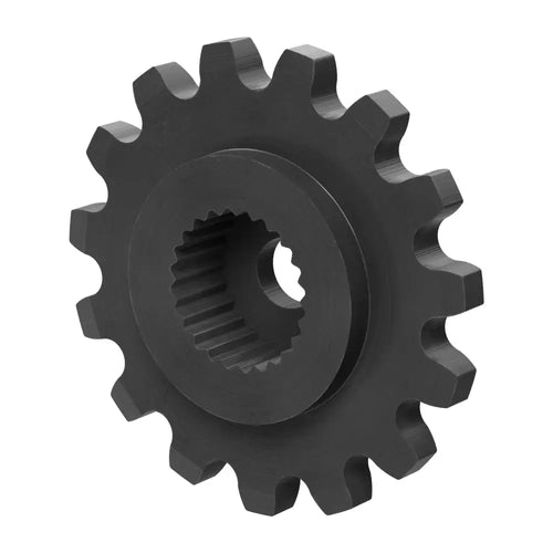 ServoCity 0.1227" Pitch, 15 Tooth Nylon Servo Sprocket W/ 24 Tooth Spline