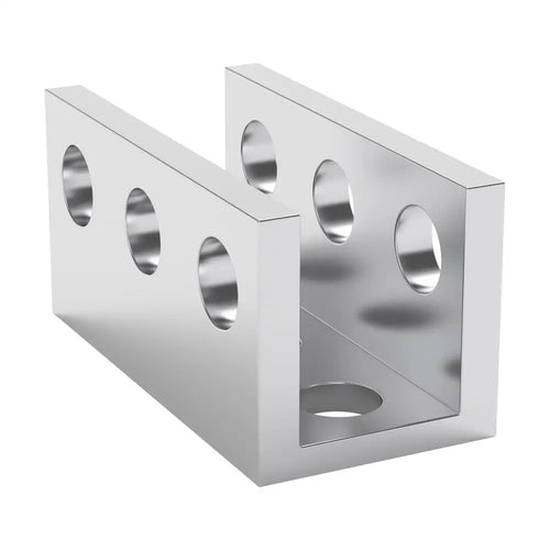ServoCity 1101 Series U-Beam (3 Hole, 24mm Length)