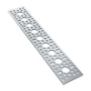 ServoCity 1123 Series Pattern Plate (1 x 9 Hole, 43 x 240mm)