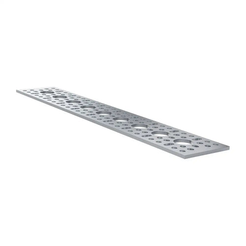 ServoCity 1123 Series Pattern Plate (1 x 9 Hole, 43 x 240mm)