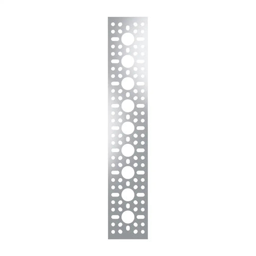 ServoCity 1123 Series Pattern Plate (1 x 9 Hole, 43 x 240mm)