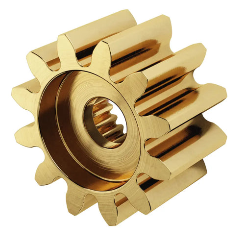 ServoCity 2305  Series Brass, MOD 0.8, Servo Gear (25 Tooth Spline, 12 Tooth)