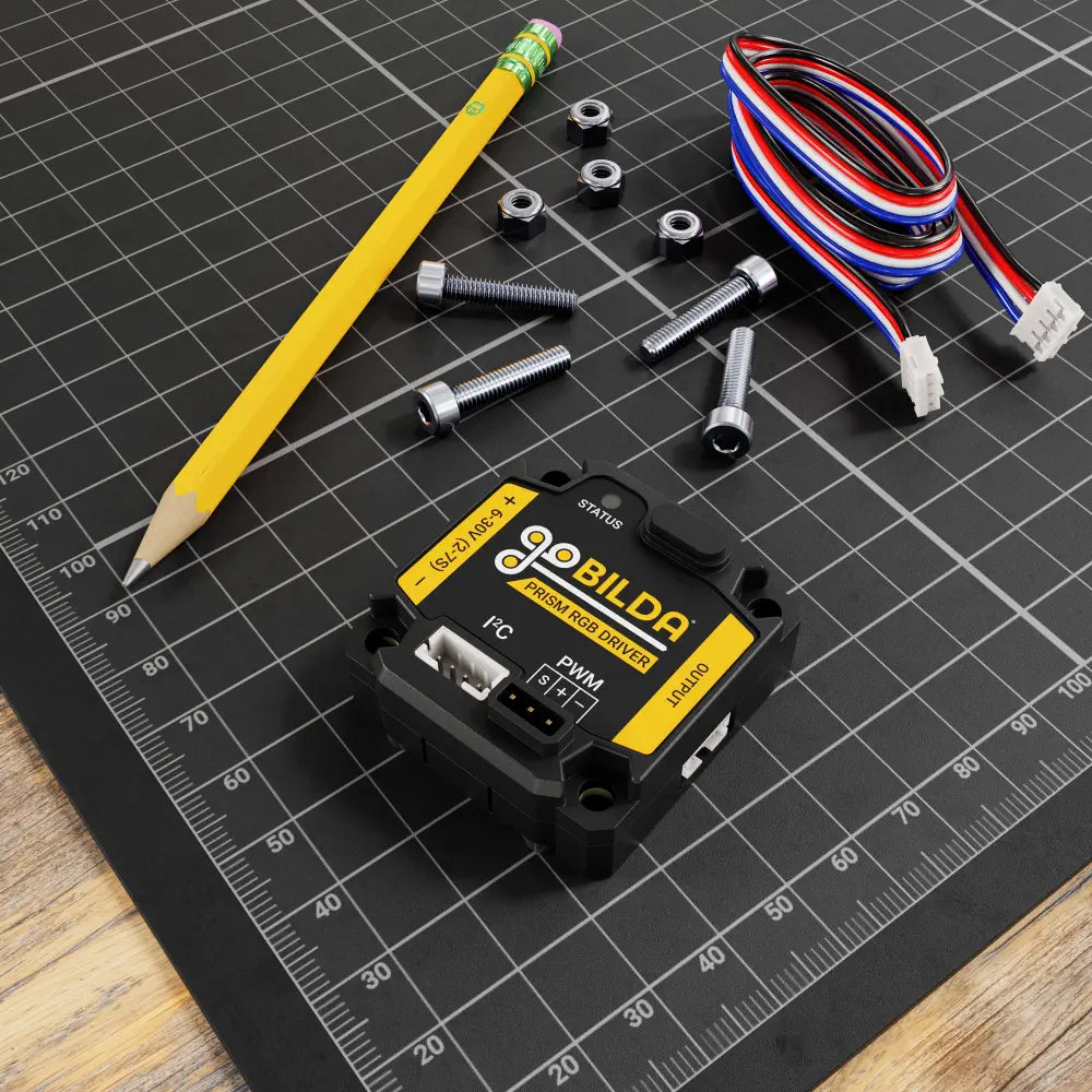 ServoCity Prism RGB LED Driver (6-30V Input, I²C / PWM Control)