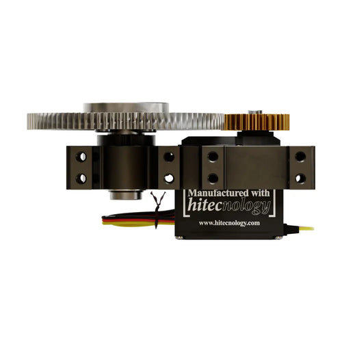 ServoCity Shark-3 Servo Gearbox (24 rpm, 1416 Oz-in Torque, Continuous Rotation)