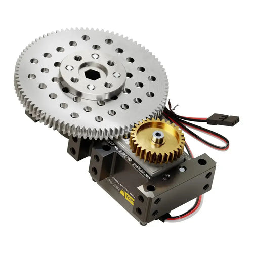 ServoCity Stingray-3 Servo Gearbox (0.51 sec/60°, 20rpm, 1050 Oz-in Torque, 600° Rotation)