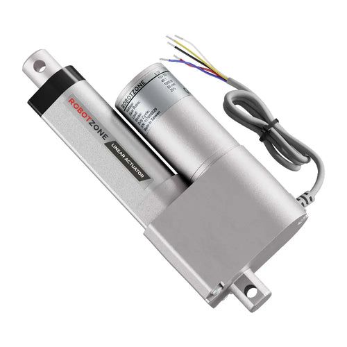 ServoCity 12V Heavy-Duty Linear Actuator (225lb Thrust, 0.3"/sec, 2" Stroke)