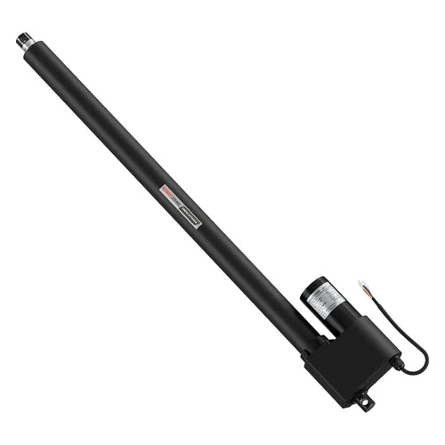 ServoCity 12V Super-Duty Linear Actuator (1570lb Thrust, 0.3"/sec, 24" Stroke)