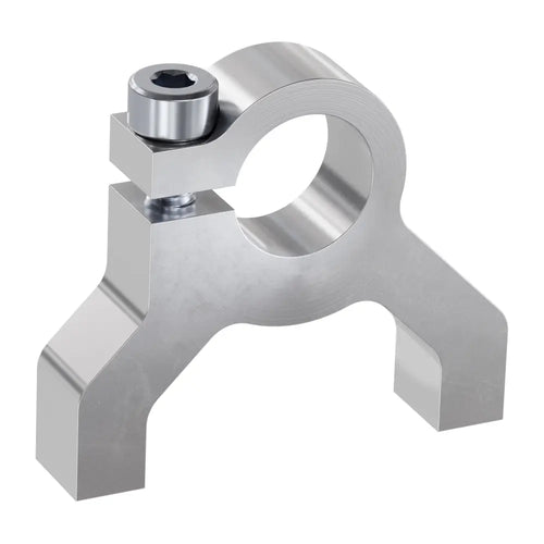 ServoCity 1400 Series 1-Side, 2-Post Clamping Mount (12mm Bore)