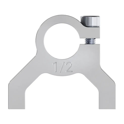ServoCity 1400 Series 1-Side, 2-Post Clamping Mount (1/2" Bore)