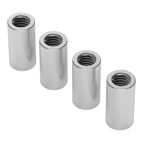 ServoCity 1501 Series M4 x 0.7mm Standoff (6mm OD, 12mm Length) - 4 Pack
