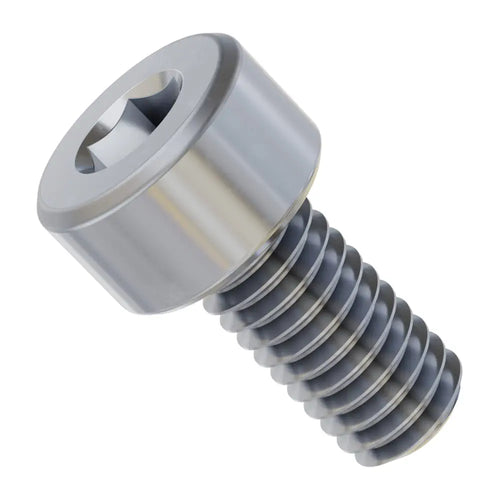 ServoCity 2800 Series Zinc-Plated Steel Socket Head Screw (M4 x 0.7mm, 8mm Length) - 25pk