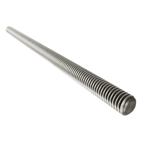 ServoCity 2808 Series Stainless Steel Threaded Rod (M4 x 0.7mm, 90mm Length) - 2 Pack