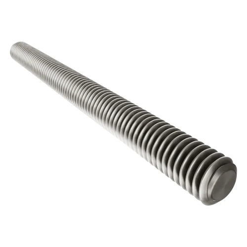 ServoCity 2808 Series Stainless Steel Threaded Rod (M4 x 0.7mm, 50mm Length) - 2 Pack