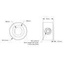 ServoCity 2920 Series Set-Screw Collar 6mm Bore (2x)