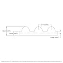 ServoCity 2mm Pitch GT2 Timing Belt (6mm Width, 5 M Cut-Length)