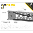 ServoCity 3412 Series 5mm HTD Pitch Timing Belt (9mm Width, 410mm Pitch Length, 82 Tooth)