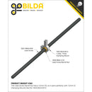 ServoCity 3501 Series Lead Screw (8mm Lead, 4 Start, 400mm Length)