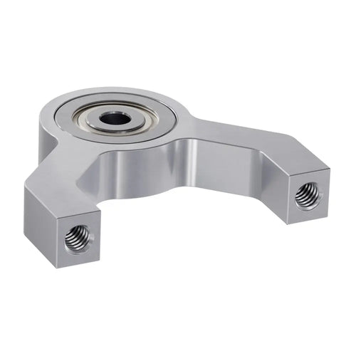 ServoCity 4mm Bore 1-Side, 2-Post Pillow Block (24mm Height)