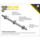 ServoCity 6mm ID Non-Flanged Ball Bearing (16mm OD, 4mm Thickness) - 2 Pack