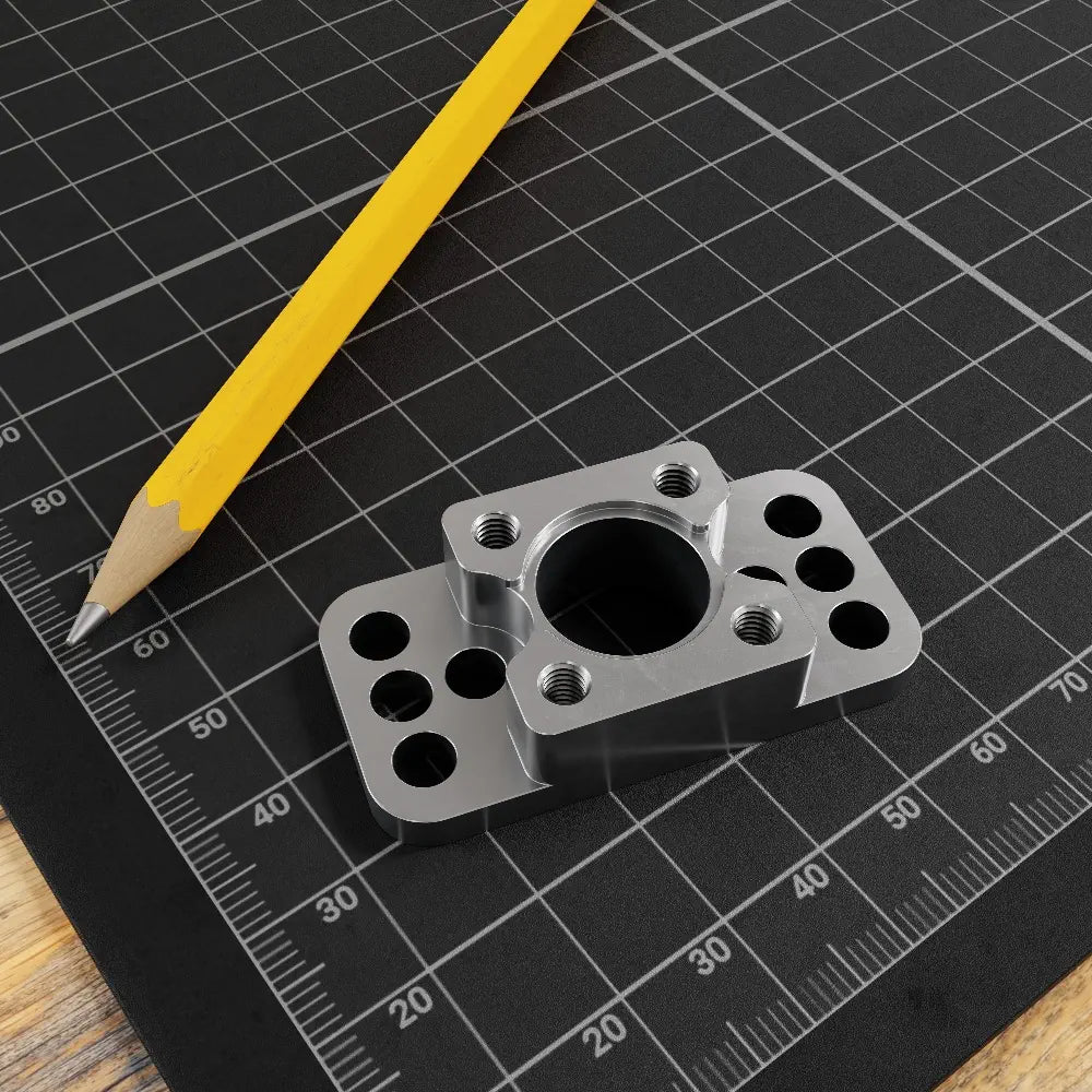ServoCity AndyMark Thru-Hole Robits to Threaded goBILDA® Pattern Adaptor