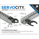ServoCity Servo-Driven Gripper Kit (Servo Included)