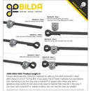 ServoCity Belt-Clamp for 2mm Pitch GT2 Timing Belt - 2 Pack