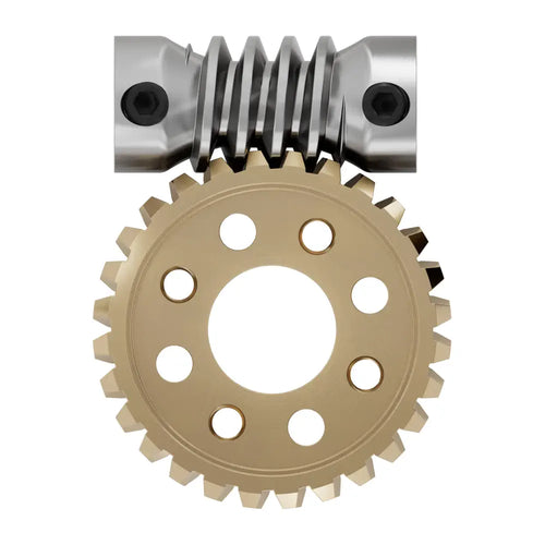 ServoCity Worm Gear Set (28:1 Ratio, 6mm D-Bore Worm)