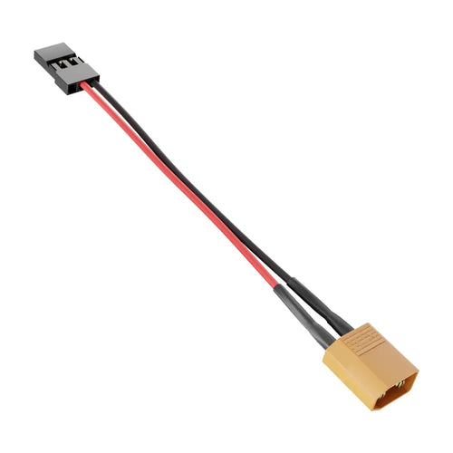 ServoCity XT30 [FH-MC] to 2-Pos TJC8 Power Connector [MH-FC] Adaptor (60mm Length)