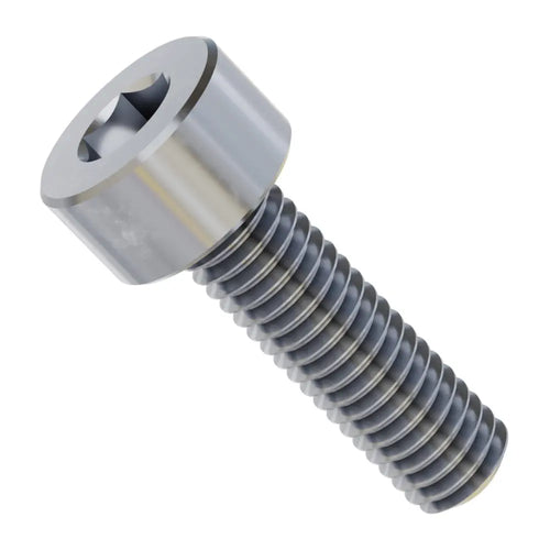 ServoCity Zinc-Plated Steel Socket Head Screw (M3 x 0.5mm, 12mm Length) - 6 Pack