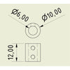 JSumo Set Screw Shaft Coupler 6mm to 6mm (Pair)