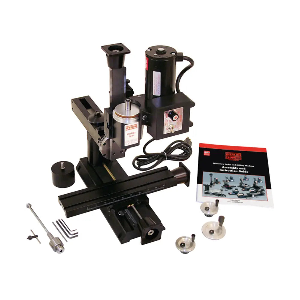 Sherline 14-Inch 8-Direction Benchtop Mill CNC Ready (Metric) (EU)