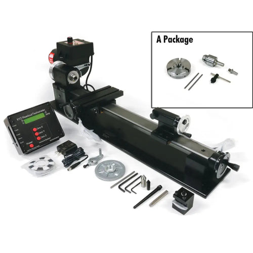 Sherline 17-Inch Benchtop Lathe with DRO Package A (Inch) (EU)