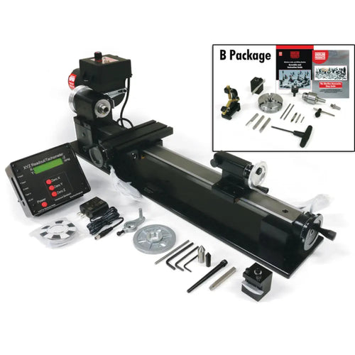 Sherline 17-Inch Benchtop Lathe with DRO Package B (Metric) (EU)